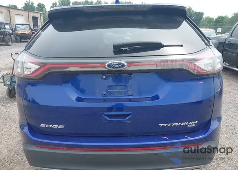 2015 Ford Edge Titanium from USA, damaged, VIN 2FMTK4K84FBB31081